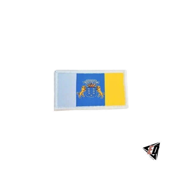 PARCHE BANDERA CANARIAS