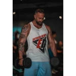 CAMISETA SIN MANGAS BLANCA