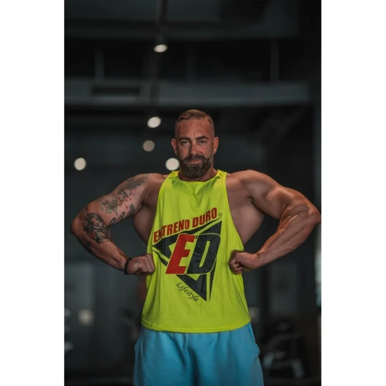 CAMISETA SIN MANGAS VERDE LIMA